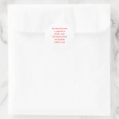 Geef me geen Sticker (Tas)