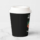 Geef me gewoon varkens in dekens hilarisch kerstfe papieren bekers (Rechts)