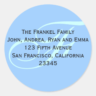 Geef me je adres (label)! ronde sticker