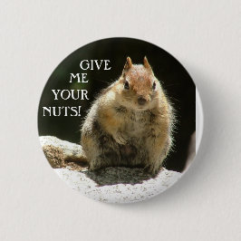 Geef me je noten ronde button 5,7 cm