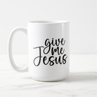 Geef me Jesus Coffee Mok