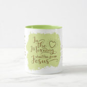 "Geef me Jezus" 11oz Combo Mok (Limoen) (Midden)