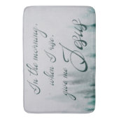 Geef me Jezus Pine Boom Badmat (Voorkant Verticaal)