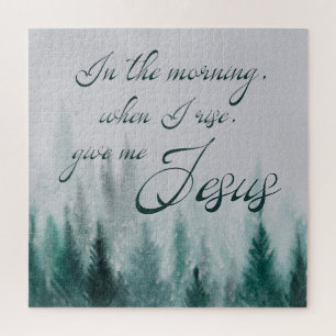 Geef me Jezus Pine Boom Legpuzzel