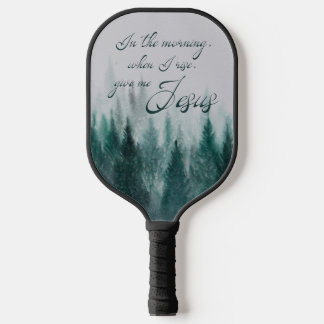 Geef me Jezus Pine Boom Pickleball Paddle