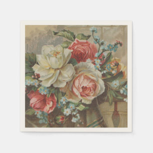 Geef me jouw hart Antique Cottagecore Valentijnsda Servet