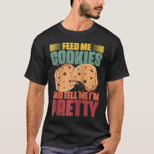 Geef me koekjes terug naar koekjeseter voor een ko t-shirt