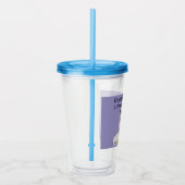 'Geef me niet de schuld' Cup Acryl Drinkbeker (Rechts)