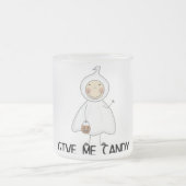 Geef me Snoep Tshirts en cadeaus Matglas Koffiemok (Center)