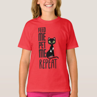 Geef me te eten, laat me t-shirt
