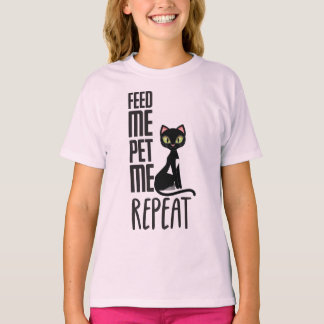 Geef me te eten, laat me t-shirt