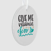 Geef Me Vitamine Zee Ornament (voorkant)
