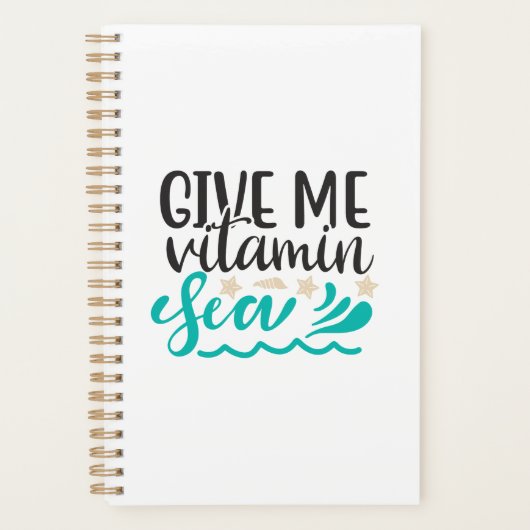 Geef Me Vitamine Zee Planner (Voorkant)