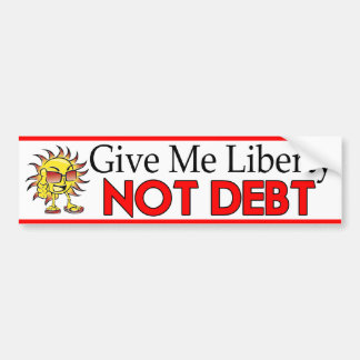 Geef me vrijheid bumpersticker