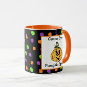 Geef me wat pompoen, Halloween Mok (Voorkant rechts)