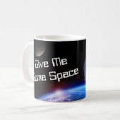 Geef me wat ruimte koffiemok (Voorkant links)