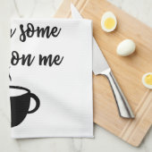 Geef me wat suiker op Towel Theedoek (Quarter Fold)