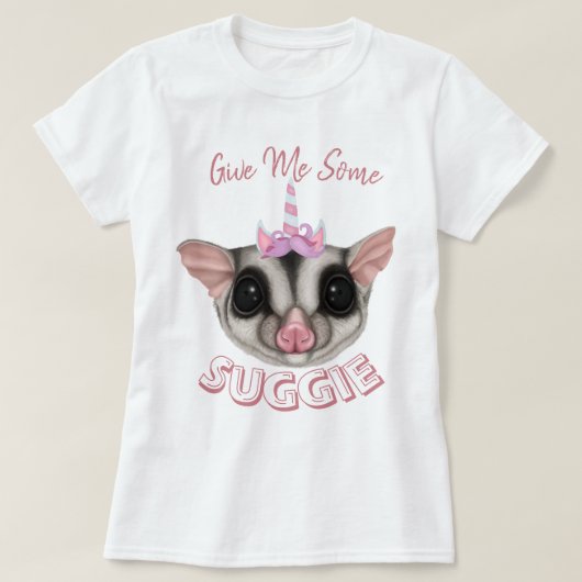 Geef me wat suiker t-shirt (Design voorkant)