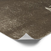 Geef me zes uur om een boom om te hakken poster (Hoek)