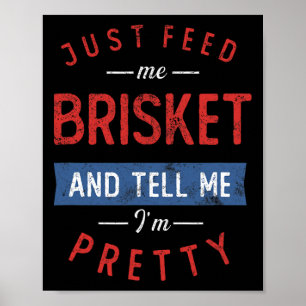 Geef mij maar Brisket BBQ Lover Smoker Pitmaster G Poster