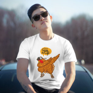 Geef niet op   Motivatie afbeelding T-shirt