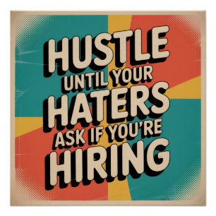 Geef niet op tot je haters vragen of je personeel perfect poster