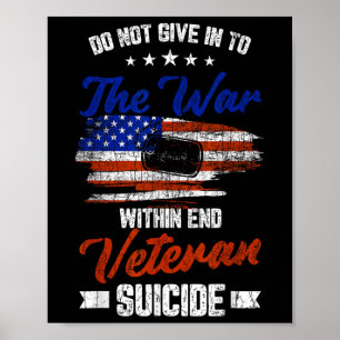 Geef niet toe aan de oorlog binnen Happy Veterans  Poster