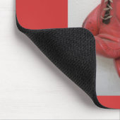 Geef nooit Boxing Glove MOUSEPAD op! Muismat (Hoek)