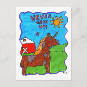 Geef nooit Briefkaart op