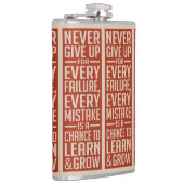 GEEF NOOIT DE kolf OP Heupfles (Rechts)