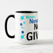 "Geef nooit de Mok van Energie op (Links)