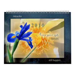 Geef nooit de Verdediger van Kanker van de Borst Kalender