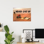Geef nooit het Poster van de Muis op (Thuiskantoor)