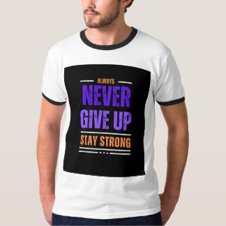 Geef nooit je T-shirt op