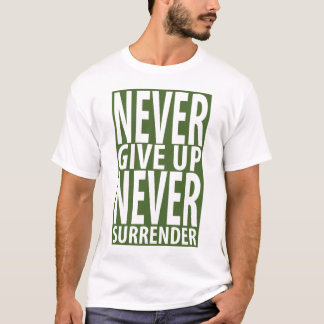 Geef nooit Mannen T-shirt op