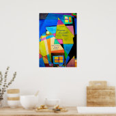 Geef nu je eigen naam. poster (Keuken)