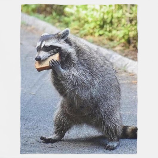 GEEF ONS DEZE DAG ONZE DAGELIJKSE BREAD FLEECE DEKEN (Voorkant)