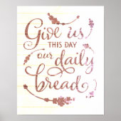 Geef ons deze dag poster (Voorkant)