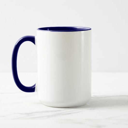 Geef papa nooit persoonlijke koffie-Mok op Mok (Links)