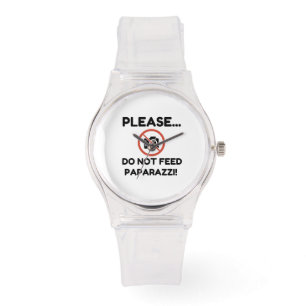 Geef Paparazzi geen voer! Horloge