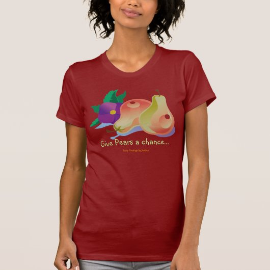 Geef Pears een kans... T-shirt (Voorkant)