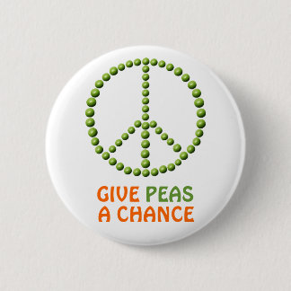Geef Peas een Button van de Kans