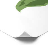 Geef Peas een Kans druk of poster (Hoek)