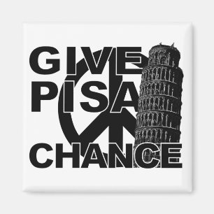 Geef Pisa Chance magnet Magneet