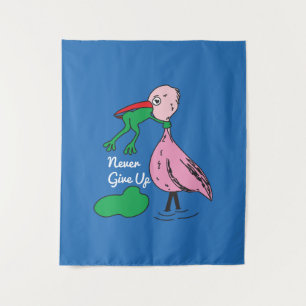 Geef tapijt nooit op wandkleed
