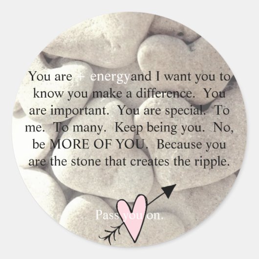 Geef u op Stickers Set van 20, 1,5" rond (Voorkant)