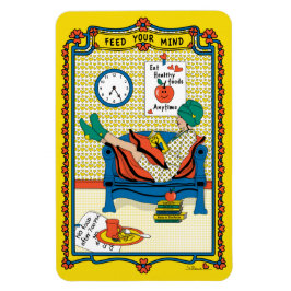 Geef uw Mind aan_B_4x6 koelkast Magnet Magneet