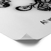 Geef Vrede een kans Poster (Hoek)