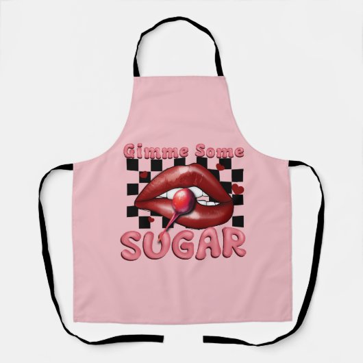 Geef wat suiker schort (Voorkant)