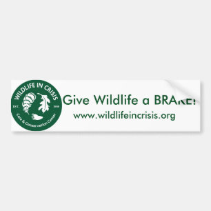 Geef Wildlife een REM! Bumpersticker